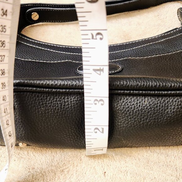 Tod's Black Leather 2Way Adjustable Shoulder Strap Micro Handbag Bag Purse - Picture 16 of 16